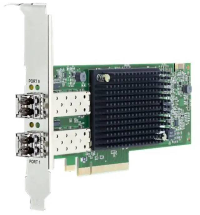 Alt view image 5 of 6 - Emulex LPE35002-M2 - Host bus adapter - PCIe 4.0 x8 low profile - 32Gb Fibre Channel Gen 7 (Short Wave) x 2