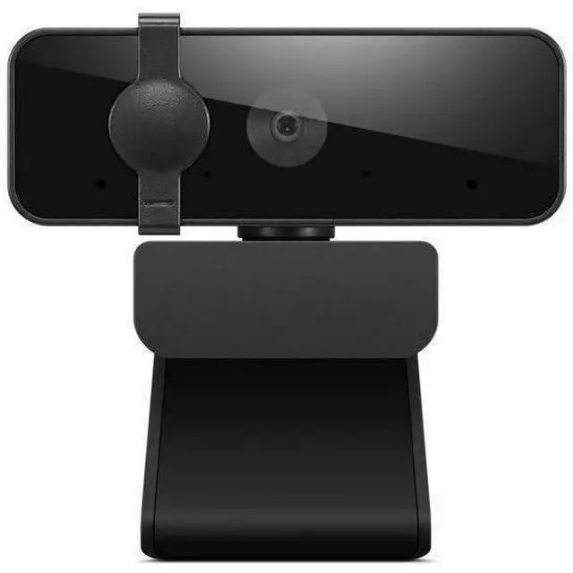 Alt view image 13 of 15 - Lenovo Essential Webcam - 30 fps - Black - USB 2.0 Type A - Full HD - 1920 x 1080 Video - 85° Angle - Tripod Mount - Microphone - Windows 10, Windows 11, macOS, ChromeOS - Privacy Cap, Tripod