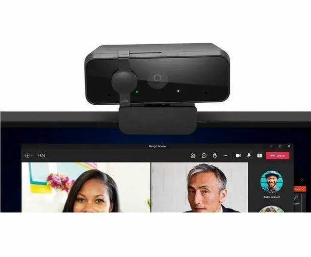 Alt view image 14 of 15 - Lenovo Essential Webcam - 30 fps - Black - USB 2.0 Type A - Full HD - 1920 x 1080 Video - 85° Angle - Tripod Mount - Microphone - Windows 10, Windows 11, macOS, ChromeOS - Privacy Cap, Tripod