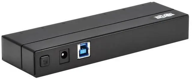 Alt view image 6 of 7 - Tripp Lite 7-Port USB-A 3.2 Gen 1 International Adapters Mini Hub U360007INT