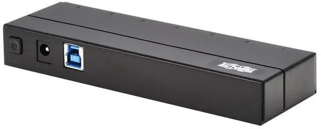 Alt view image 7 of 7 - Tripp Lite 7-Port USB-A 3.2 Gen 1 International Adapters Mini Hub U360007INT