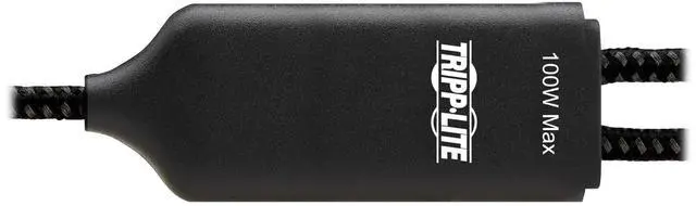 Alt view image 7 of 8 - Tripp Lite 6ft USB-C Charging Cable/Splitter M/2xM 100W PD U420P2X6100W