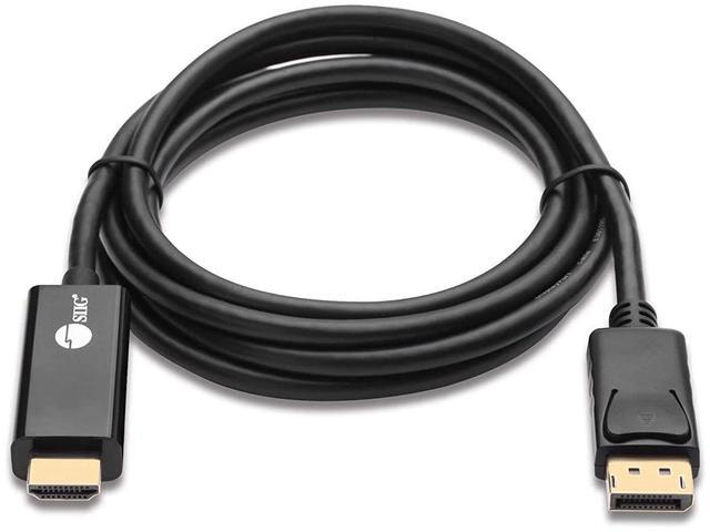 Alt view image 5 of 20 - siig displayport 1.2 to hdmi 1.4 passive cable 4k @30hz - dp to hdmi male to male adapter cable - hdcp - 6 feet
