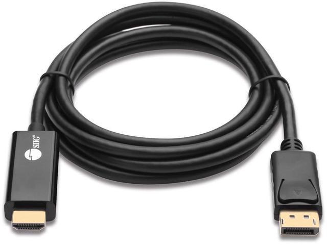 Alt view image 16 of 20 - siig displayport 1.2 to hdmi 1.4 passive cable 4k @30hz - dp to hdmi male to male adapter cable - hdcp - 6 feet