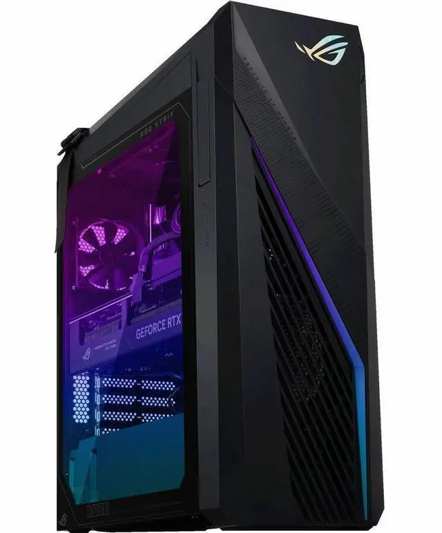 Alt view image 13 of 16 - Asus ROG G16CHR G16CHR-XS776S Gaming Desktop Computer Intel Core i7 14th Gen i7-14700F 32 GB 1 TB SSD Tower Gray Intel Chip Windows 11 Pro NVIDIA GeForce RTX 4070 SUPER G16CHRXS776S