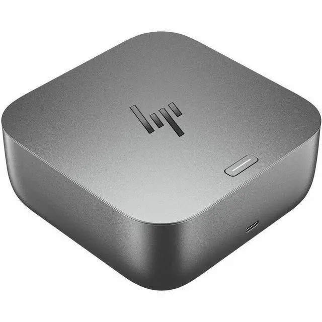 Alt view image 6 of 7 - HP Thunderbolt 4 100W G6 Dock - for Desktop PC, Notebook - Charging Capability - 120 W - Thunderbolt 4 - 4 Displays Supported - 5 x USB Ports - 3 x USB Type-A Ports - USB Type-A - 2 x USB Type-C Ports