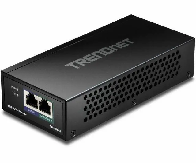 Alt view image 17 of 20 - TRENDnet TPE-219GI 2.5G PoE++ Injector