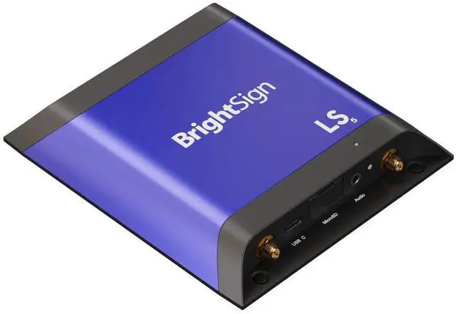 Alt view image 2 of 7 - BrightSign LS445 4K Digital Signage Player  H.265, HTML5, HDMI Out, Graphics & Audio