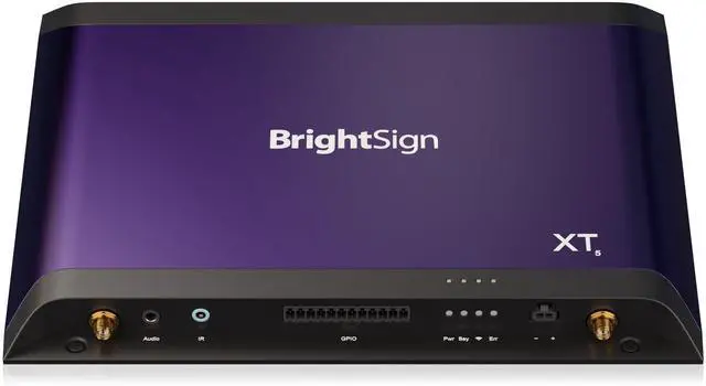 Alt view image 2 of 6 - BrightSign XT245 Ultra-Thin 8K Digital Signage Player  3D Graphics, High Frame Rate, Gb Ethernet, HDMI
