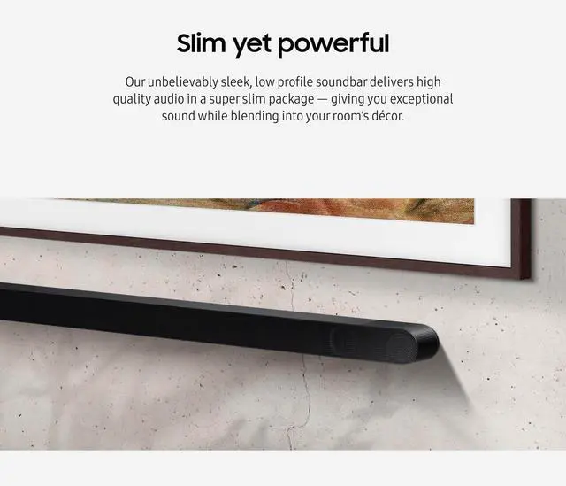 Alt view image 4 of 8 - SAMSUNG S800D 3.1.2ch Soundbar w/Wireless Dolby Atmos Audio, Ultra Slim Design, Q-Symphony, SpaceFit Sound Pro, Adaptive Sound, Game Mode Pro with Alexa Built-in, HW-S800D/ZA