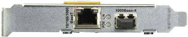 Alt view image 13 of 13 - Transition Networks N-GXE-POE-LC-01 Gigabit Ethernet Card