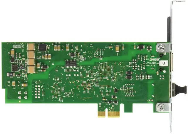 Alt view image 12 of 13 - Transition Networks N-GXE-POE-LC-01 Gigabit Ethernet Card