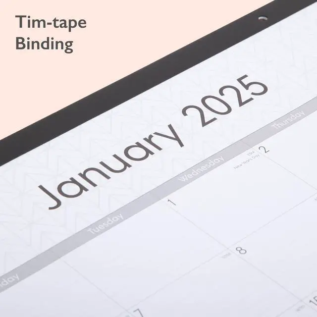 Alt view image 5 of 6 - Blue Sky Classic Red Desk Pad 22 x 17 2026 111294