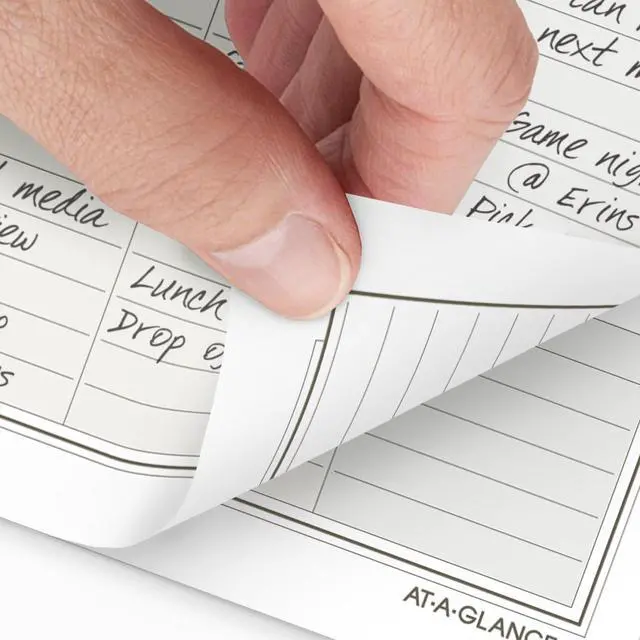 Alt view image 4 of 5 - AT-A-GLANCE® 2026 Weekly Monthly Planner Refill, Loose-Leaf, Desk Size, 5 1/2" x 8 1/2"