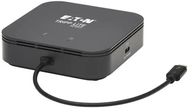 Alt view image 17 of 18 - Tripp Lite MTB3-DOCK-04 Docking Station - for Notebook - 60 W - USB Type C - 4 x USB Ports - Network (RJ-45) - HDMI - DisplayPort - Thunderbolt - Wired