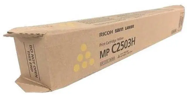 Alt view image 6 of 6 - Globe ufactured Yellow Standard Yield Toner Cartridge Replacement for Ricoh 841919 USGCOMP-841919