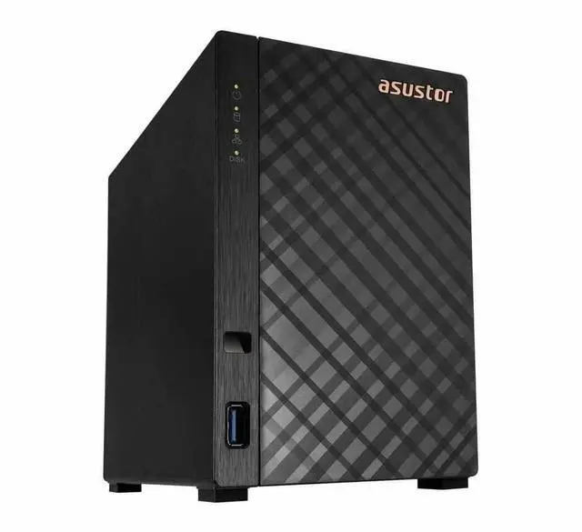 Alt view image 9 of 12 - Asustor AS1102TL Drivestor 2 Lite 2 Bay NAS, Quad-Core 1.7GHz CPU, 1GbE Port, 1GB DDR4 (Diskless)