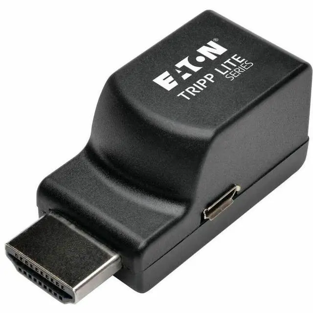 Alt view image 16 of 16 - Tripp Lite HDMI over Cat5e / Cat6 Extender Receiver Passive Low-Profile 1080p