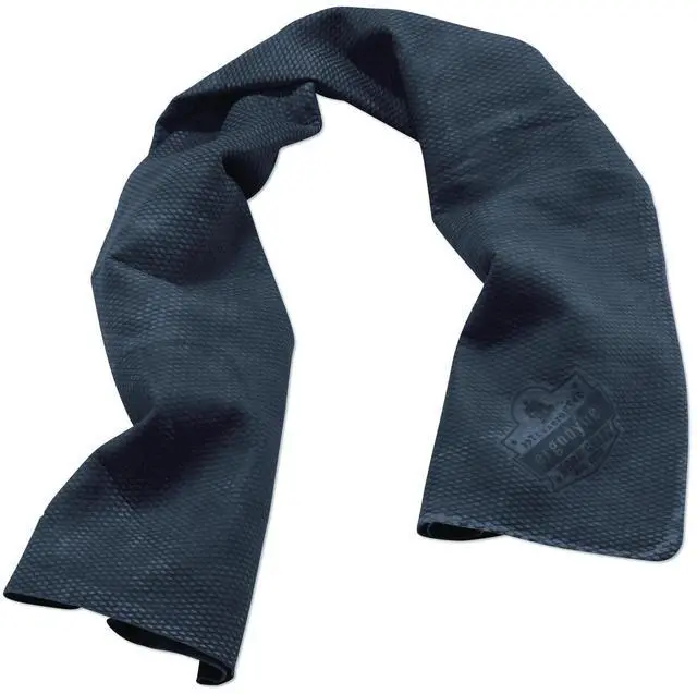 Alt view image 13 of 13 - Ergodyne Evaporative Cooling Towel Gray 12438