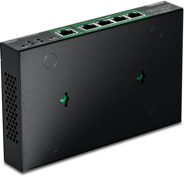 Alt view image 10 of 11 - TRENDnet 5-Port Gigabit PoE++ Powered Managed Switch with PoE Passthrough, TPE-B541, 1 x Gigabit PoE++ Input, 4 x Gigabit PoE+ Output, 60W PoE Budget, NDAA TAA Compliant, Lifetime Protection