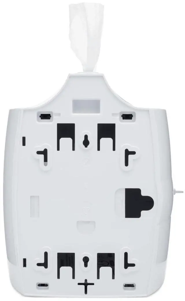 Alt view image 5 of 5 - 2XL Contemporary Wall Mount Wipe Dispenser 11 x 11 x 13 White TXLL82