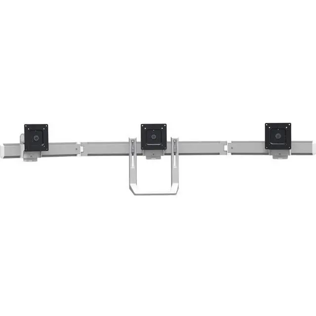 Alt view image 4 of 15 - HX TRIPLE MONITOR BOW KIT POLISHED ALUMINUM
