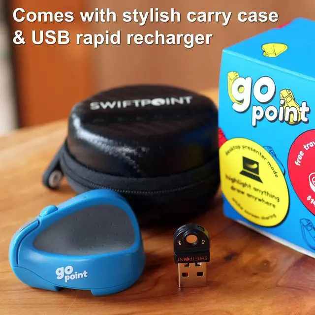Alt view image 5 of 8 - SWIFTPOINT GOPOINT WIRELESS MOBILE MOUSE