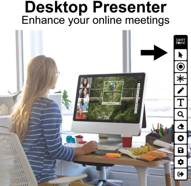 Alt view image 7 of 8 - SWIFTPOINT GOPOINT WIRELESS MOBILE MOUSE