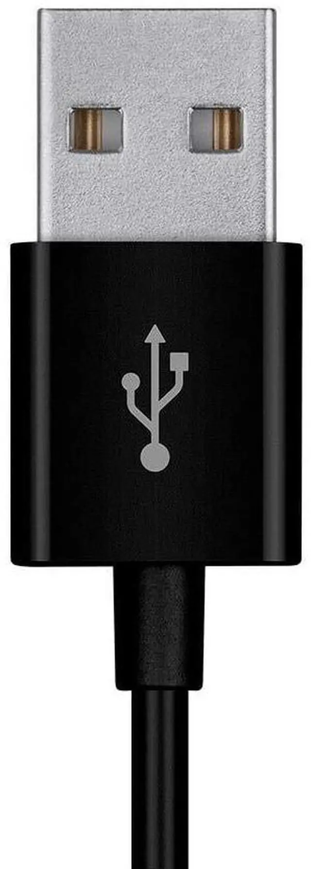 Alt view image 11 of 13 - Monoprice USB-A to Micro B Cable - 6 Feet - Black, Polycarbonate Connector Heads, 2.4A, 22/30AWG - Select Series
