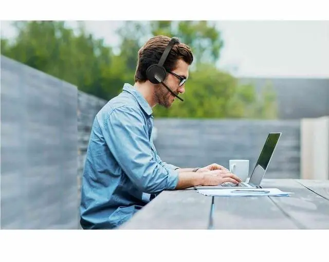 Alt view image 2 of 3 - Yealink BH70 Mono UC USB-A Bluetooth Wireless Headset 1208666