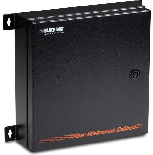 Main image of Black Box NEMA-Rated Fiber Splice Tray Wallmount Enclosure