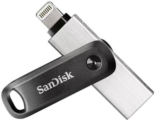 Main image of SanDisk SDIX60N-064G-AN6NN iXpand Flash Drive Go 64GB USB 3.0/Lightning
