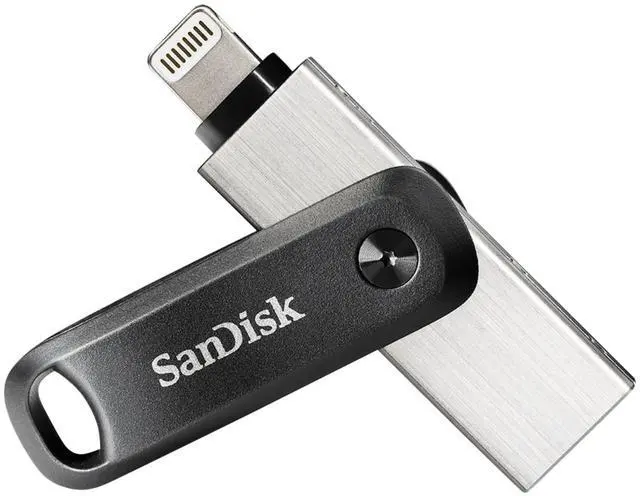 Alt view image 13 of 15 - SanDisk SDIX60N-064G-AN6NN iXpand Flash Drive Go 64GB USB 3.0/Lightning