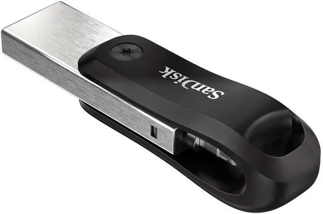 Alt view image 14 of 15 - SanDisk SDIX60N-064G-AN6NN iXpand Flash Drive Go 64GB USB 3.0/Lightning