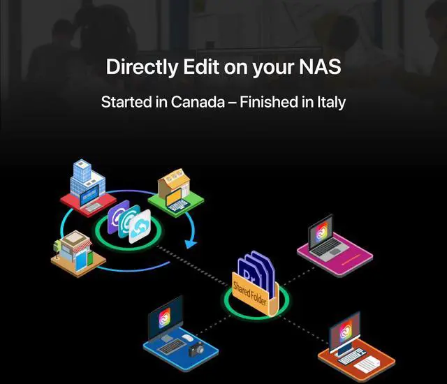 Alt view image 20 of 20 - Asustor Lockerstor 6 Gen 2 AS6706T 6 Bay NAS, Quad-Core 2.0GHz, Dual 2.5GbE Ports, 8GB RAM DDR4, Four M.2 SSD Slots (Diskless)