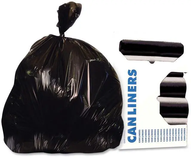 Main image of Eco Blend Max 40-45gal Industrial Trash Bag Low Density Black 150Ct L8046TKER1
