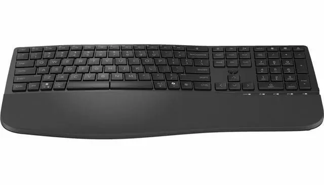 Alt view image 4 of 12 - HP Smart Buy 685 Comfort Dual-Mode Keyboard