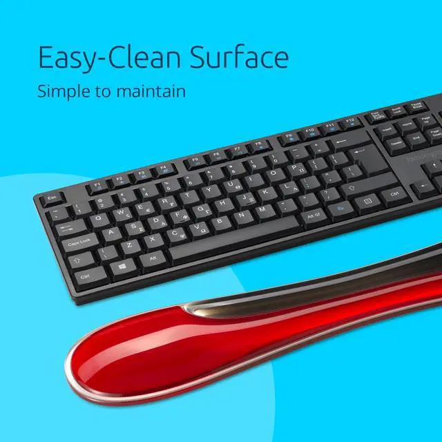 Alt view image 6 of 6 - Kensington Slim Duo Gel Keyboard Wrist Rest