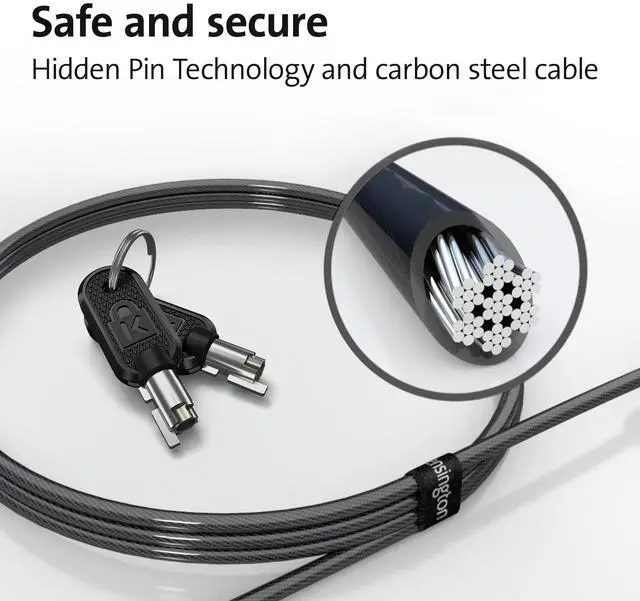 Alt view image 11 of 12 - Kensington Cable Lock K66646WW