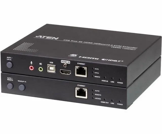Main image of ATEN USB True 4K HDMI HDBaseT 3.0 KVM Extender 4K@100m