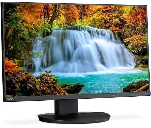 Alt view image 12 of 16 - NEC Display MultiSync EA242WU-BK 24.1" WUXGA 60Hz 6ms LED LCD IPS Monitor