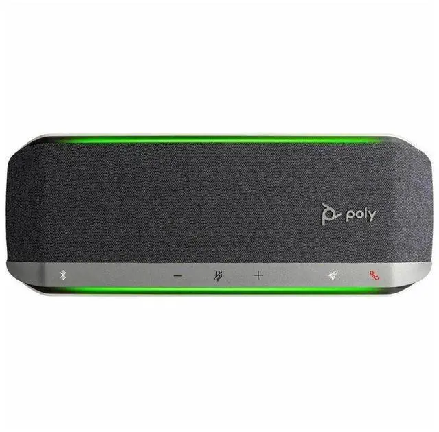 Alt view image 11 of 13 - Poly Sync 40+ Microsoft Teams Certified Speakerphone - USB - Microphone - Battery - Silver