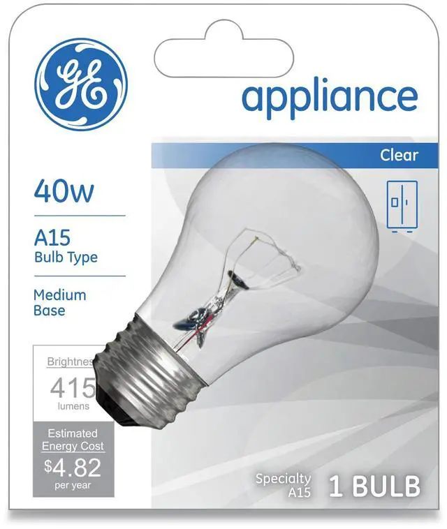 Alt view image 3 of 5 - GE Lighting 40 Watts Clear Incandescent Bulb (15206) 517504