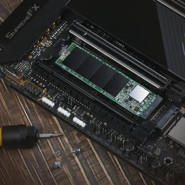 Alt view image 15 of 15 - 1TB Transcend PCIe SSD 115S NVMe M.2 2280 PCIe Gen3 x4 SSD