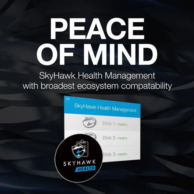 Alt view image 7 of 7 - Seagate SkyHawk ST6000VX001 6 TB Hard Drive 3.5" Internal SATA SATA/600 3 Year Warranty
