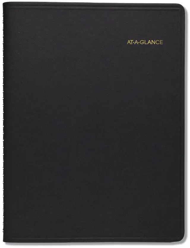 Main image of AT-A-GLANCE® 2026 15-Month Monthly Planner, Black, Large, 9" x 11"