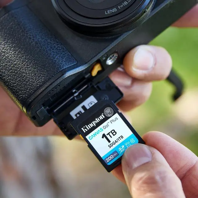 Alt view image 5 of 5 - Kingston Canvas Go! Plus 64 GB Class 10/UHS-I U3 V30 SDXC 1 SDG464GB