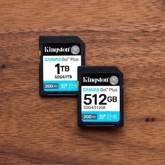 Alt view image 3 of 5 - Kingston Canvas Go! Plus 64 GB Class 10/UHS-I U3 V30 SDXC 1 SDG464GB