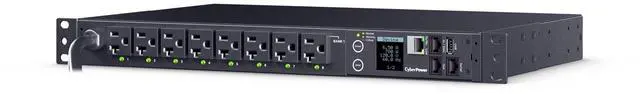 Alt view image 5 of 11 - CyberPower PDU41023 Single Phase 100 120 VAC 30A Switched PDU