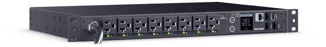 Alt view image 6 of 11 - CyberPower PDU41023 Single Phase 100 120 VAC 30A Switched PDU
